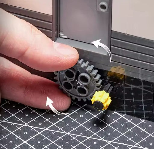 Car Repair Shop with Lifting Platform