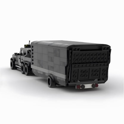 VelociRaptor and Trailer (1225PCS)