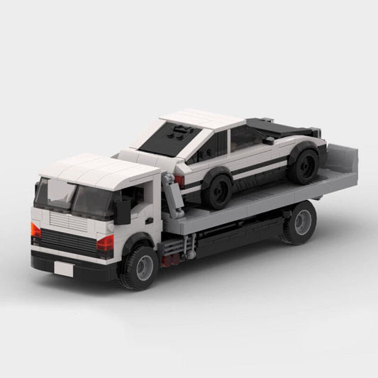 Flatbed Truck with Toyota AE86