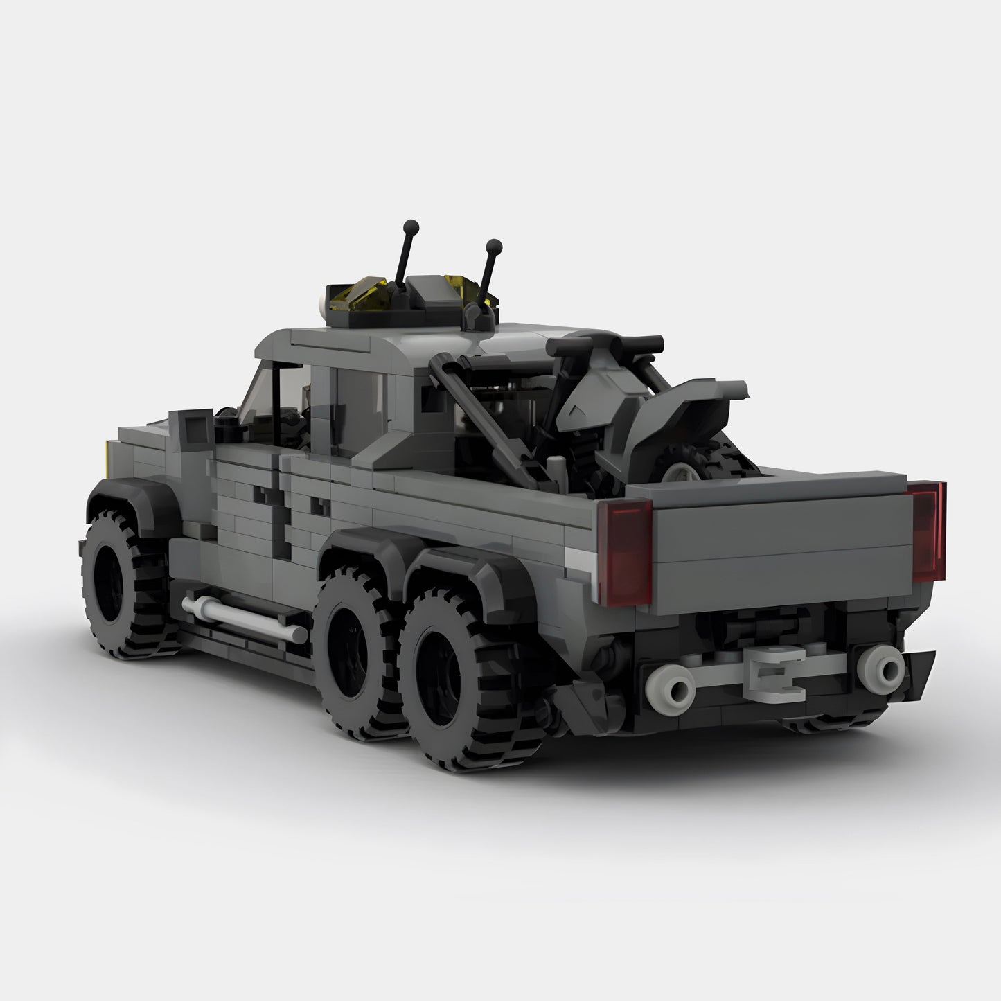 VelociRaptor and Trailer (1225PCS)