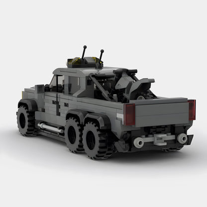 VelociRaptor and Trailer (1225PCS)