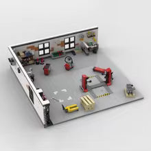 Tuning Garage With Accessories