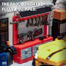 Car Repair Shop with Lifting Platform