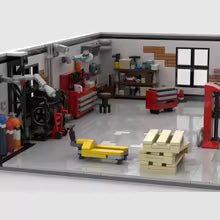 Tuning Garage With Accessories