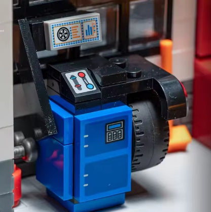 Car Repair Shop with Lifting Platform